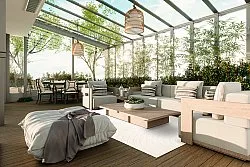 Tapete para interior e exterior - Hayden (offwhite)