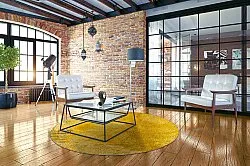 Tapete redondo - Arbus (dourado)