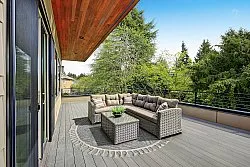 Tapete redondo - Dover (cinza)