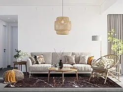 Tapete Wilton - Nara (preto/dourado)