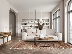 Tapete Wilton - Alden (marrom/dourado)