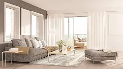 Tapete de lã - Ives (bege)