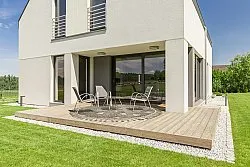 Tapete redondo - Indoor/Outdoor Lennon (bege)