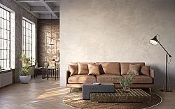 Tapete redondo - Junes (dourado)