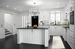 Tapetes de Plástico - Kensington (bege/branco)