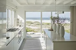 Tapetes de Plástico - Kensington (branco/preto)