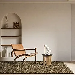 Tapete Wilton - Leopard (marrom)