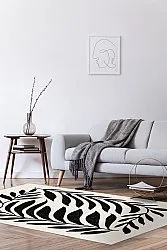 Tapete Wilton - Betty (bege/preto)