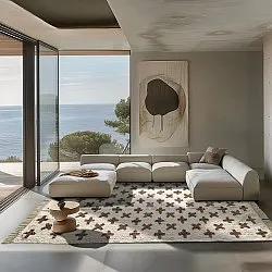 Tapetes felpudos - Chesley Natural Cotton Shaggy (bege)