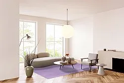 Tapete de lã - Hamilton (roxo)