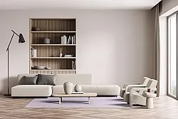 Tapete de lã - Hamilton (roxo claro)