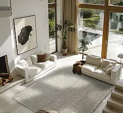 Tapetes felpudos - Sion Natural Cotton Shaggy (offwhite)