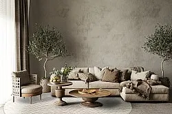 Tapete redondo - Wren (offwhite)