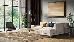 Tapete de lã - Palma (bege)