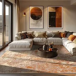 Tapete Wilton - Pavoa (laranja)