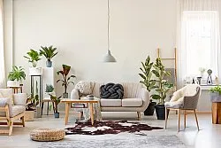 Tapete Wilton - Valetta (marrom/branco)