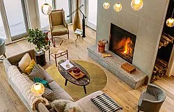 Tapete redondo - Saranda (dourado)