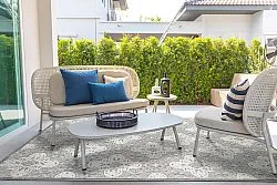 Shaggy Indoor-Outdoor - Hampton (cinza)