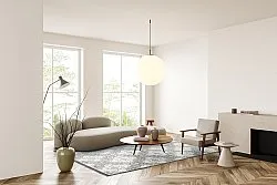 Shaggy Indoor-Outdoor - Hampton (cinza)