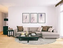 Tapete redondo - Indoor/Outdoor Baldwin (cream/bege)