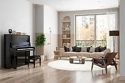 Tapete redondo - Indoor/Outdoor Baldwin (cream)