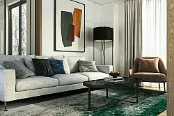 Tapete Wilton - Tamalous (bege/verde)