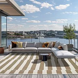 Tapete para interior e exterior - Doyle (bege)