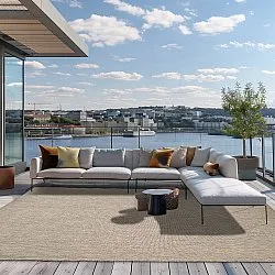 Tapete para interior e exterior - Hayden (bege)