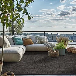 Tapete para interior e exterior - Hayden (preto)