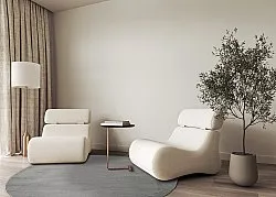 Tapete redondo - Vevila (cinza)