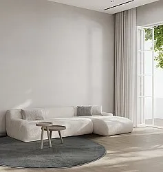 Tapete redondo - Vevila (cinza escuro)