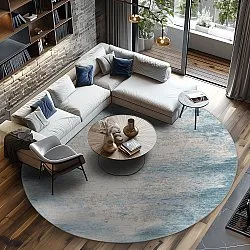 Tapete redondo - Zarzi (azul)