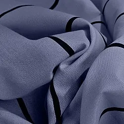 Conjunto de capa de edredão - Isadora (azul)