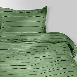 Conjunto de capa de edredão - Isadora (verde)