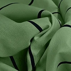 Conjunto de capa de edredão - Isadora (verde)