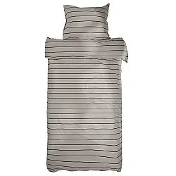 Conjunto de capa de edredão - Isadora (cinzento)