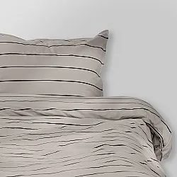 Conjunto de capa de edredão - Isadora (cinzento)