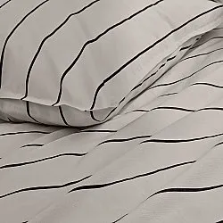 Conjunto de capa de edredão - Isadora (cinzento)