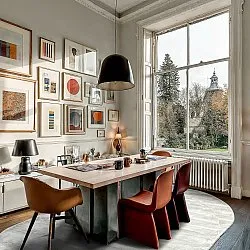 Tapete oval de viscose - Jodhpur Special Luxury Edition (verde)