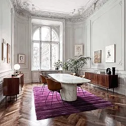 Tapete de viscose - Jodhpur Special Luxury Edition (roxo)