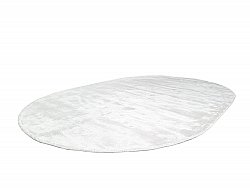 Tapete oval de viscose - Jodhpur Special Luxury Edition (offwhite)