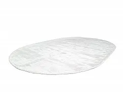 Tapete oval de viscose - Jodhpur Special Luxury Edition (offwhite)