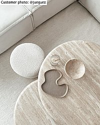 Tapete de lã - Hamilton (branco)