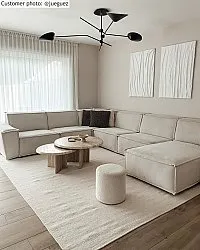 Tapete de lã - Hamilton (branco)