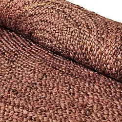 Tapete redondo de juta - Amasia (castanha)