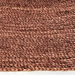 Tapete redondo de juta - Amasia (castanha)