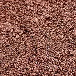 Tapete redondo de juta - Amasia (castanha)