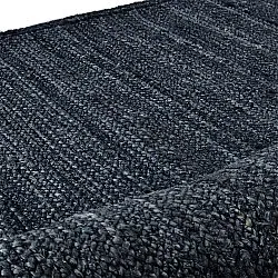 Tapete de juta - Amasia (azul escuro)