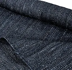 Tapete de juta - Amasia (azul escuro)