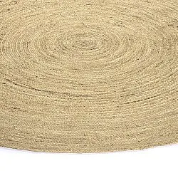 Tapete redondo de juta - Amasia (natureza)